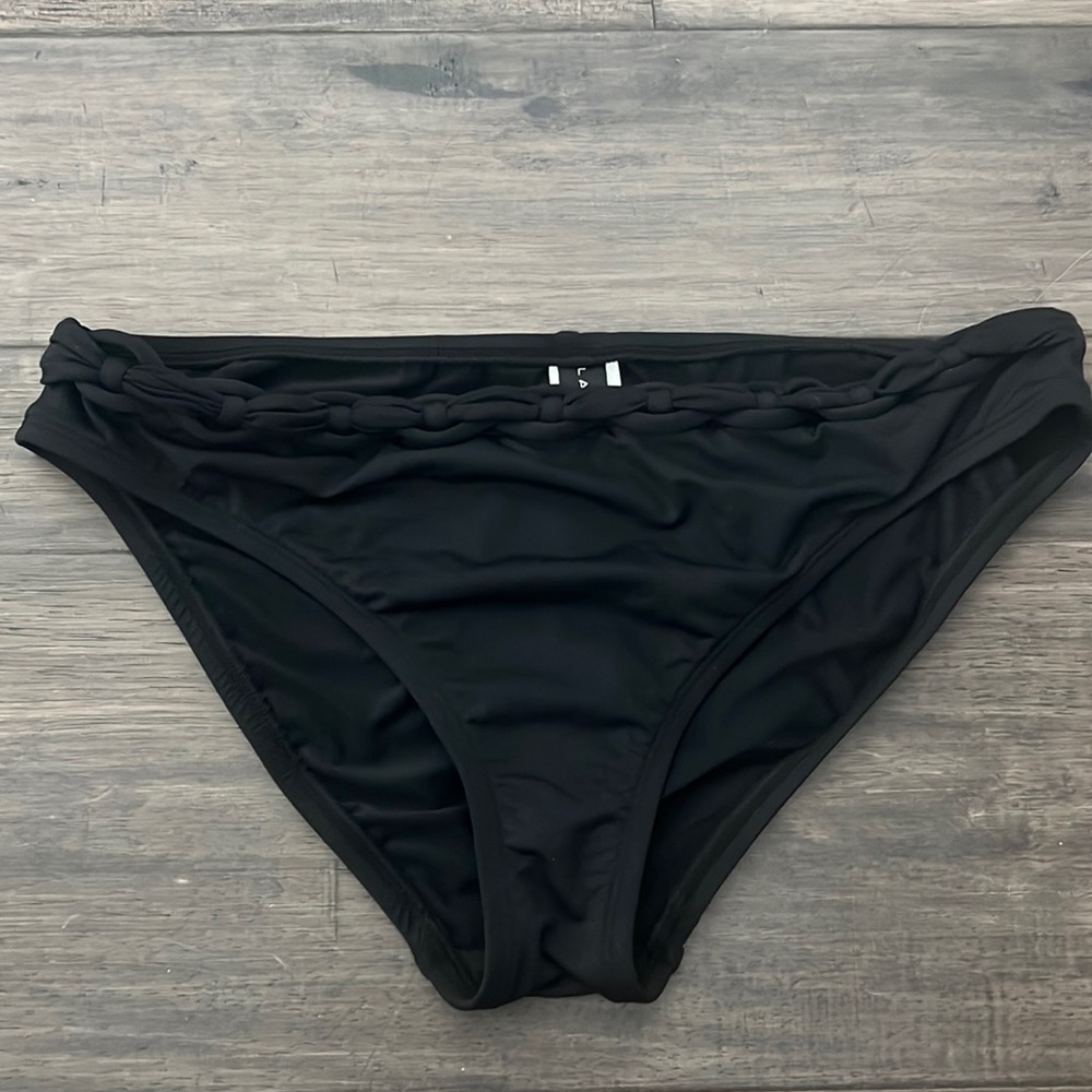 La Blanca Bikini‎ Bottom Womens Size 6 Black